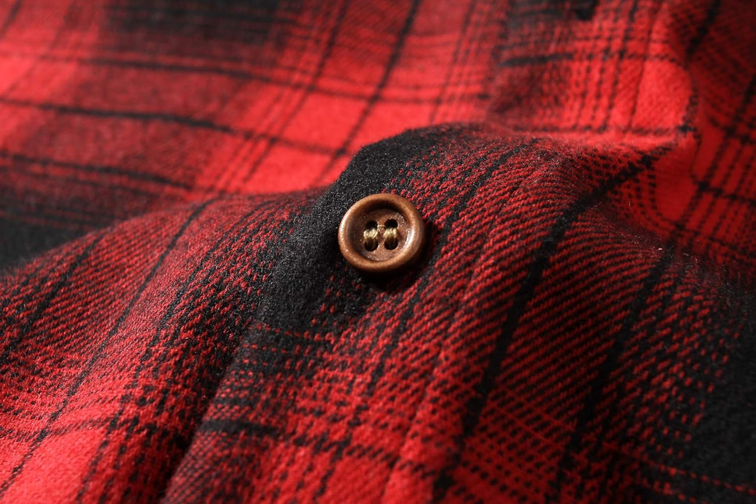 Flannel Shirt for Men, Long Sleeve Button down Shirt Plaid Casual
