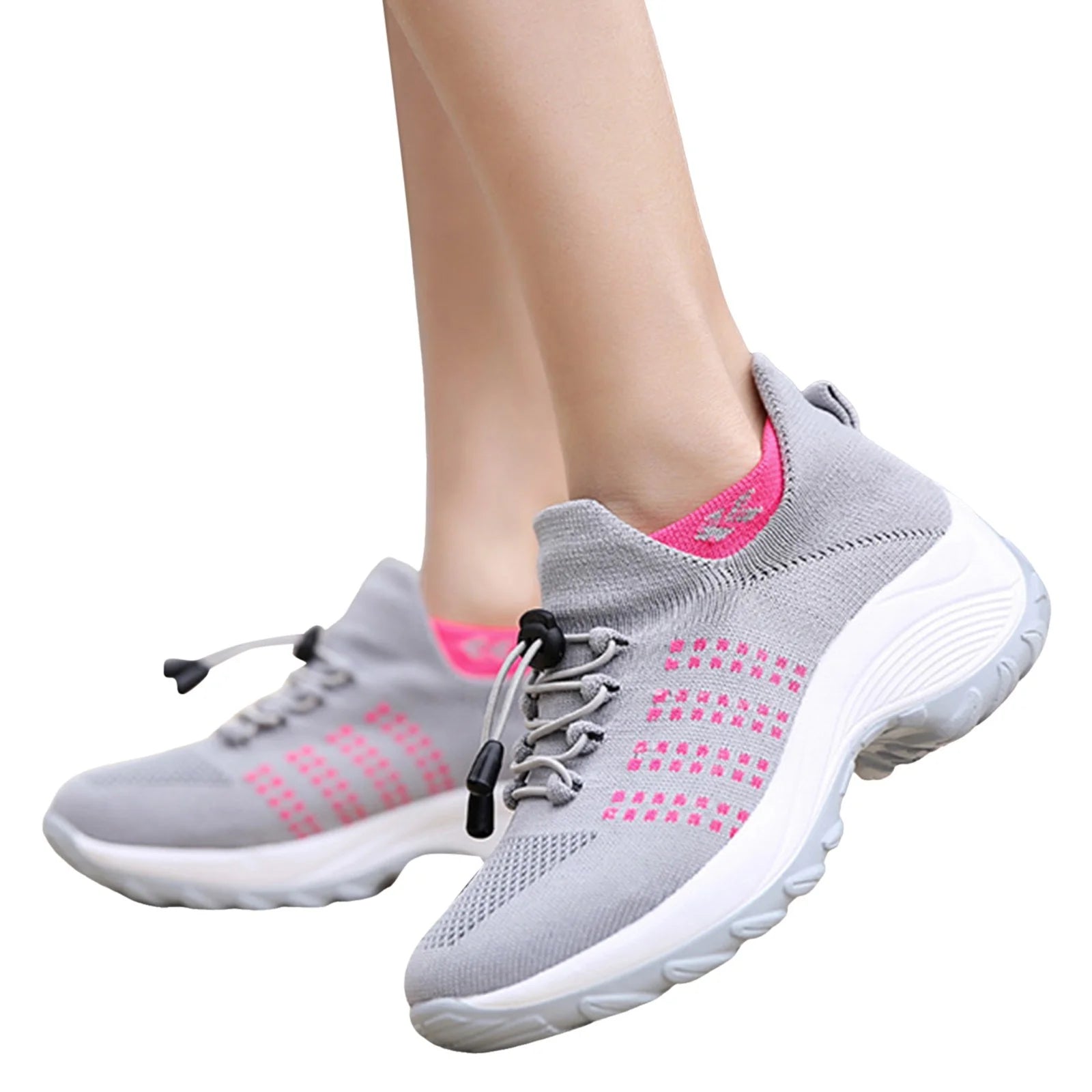 2025 Nurse Work Sneakers - Women'S Stretchable Breathable Shoes for 12Hr Shifts