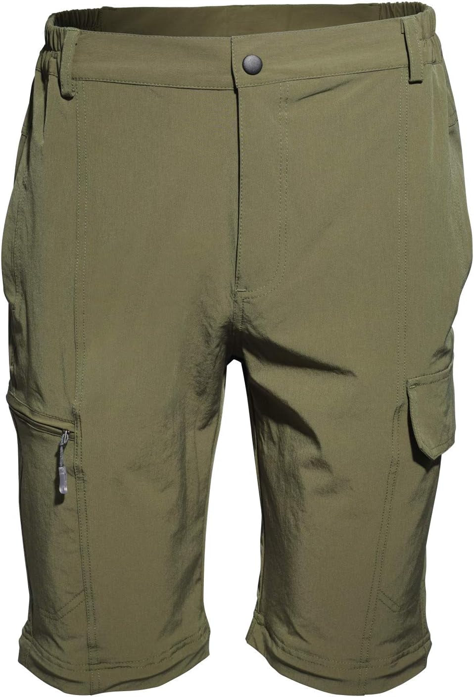 Men Outdoor Quick Dry Lightweight Waterproof Hiking Pants with Belt