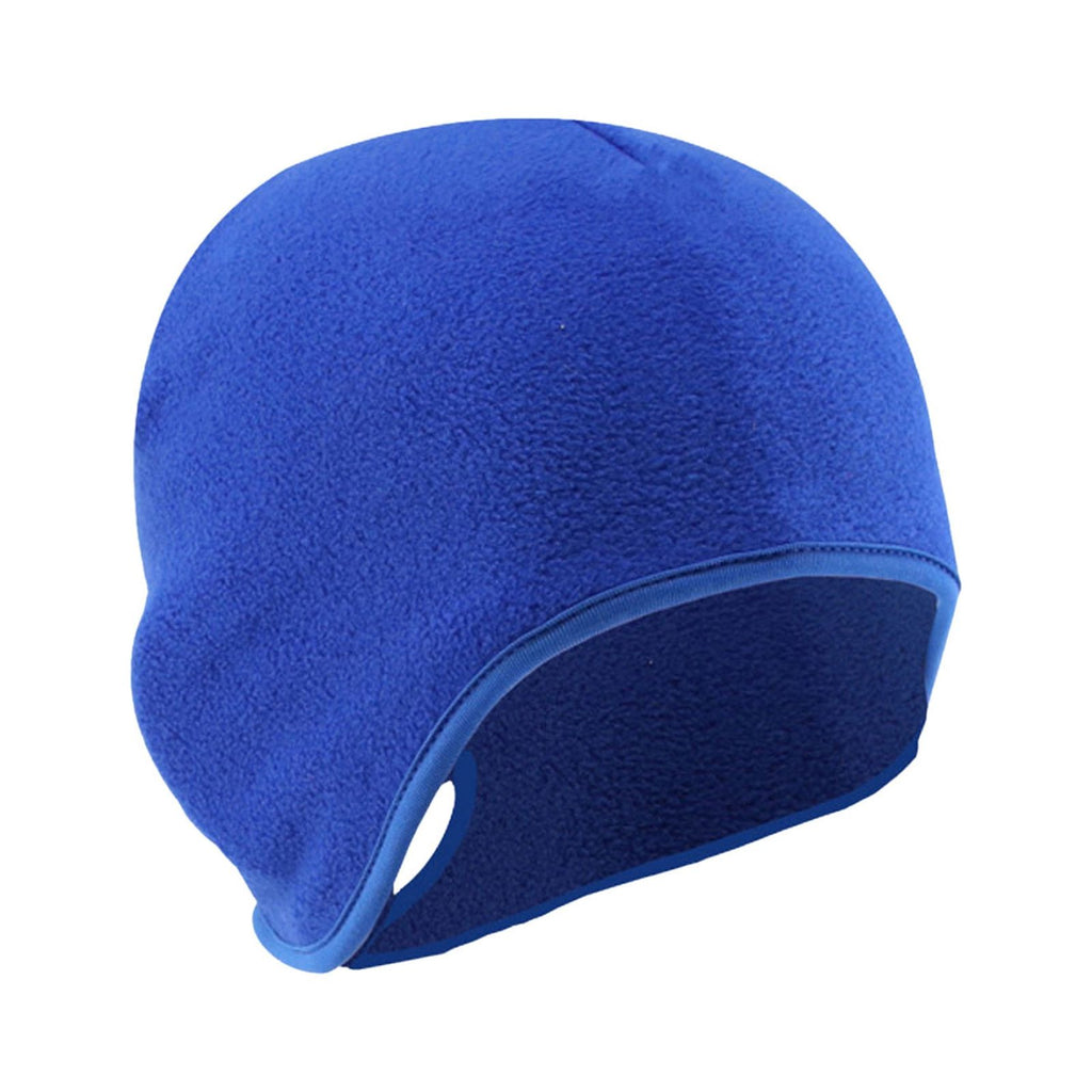 Winter Blue Baseball Cap Thermal Skull Cycling Running Beanie Hats under Windproof Cycle Cover Ears for Adults Men and Women Outdoor Sports Riding Skiing Climbing Polyester
