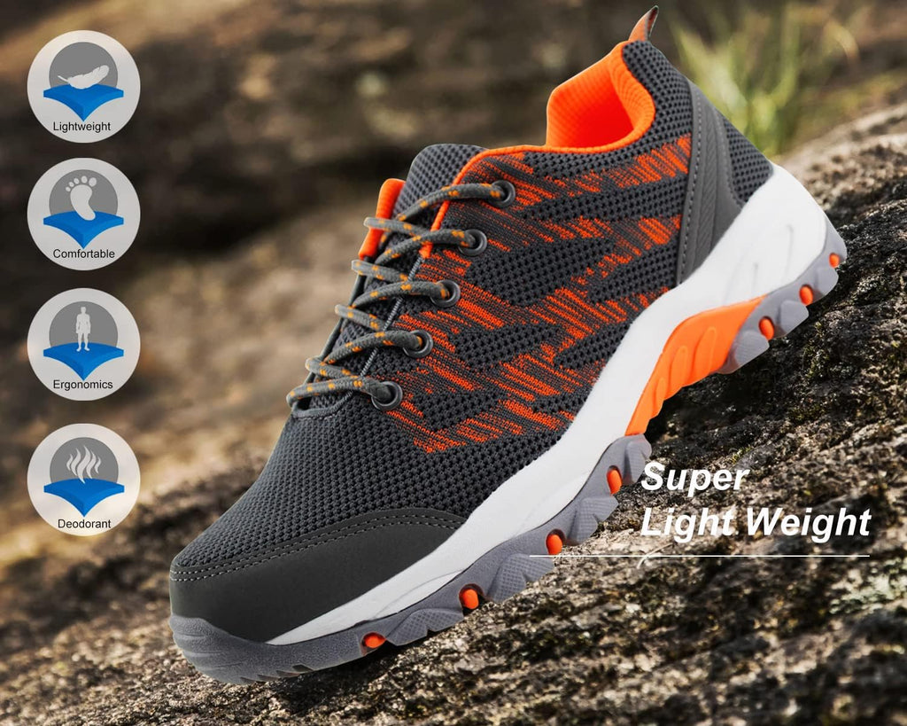 Women Hiking Shoes Breathable Mesh Athletic Outdoor Sneakers