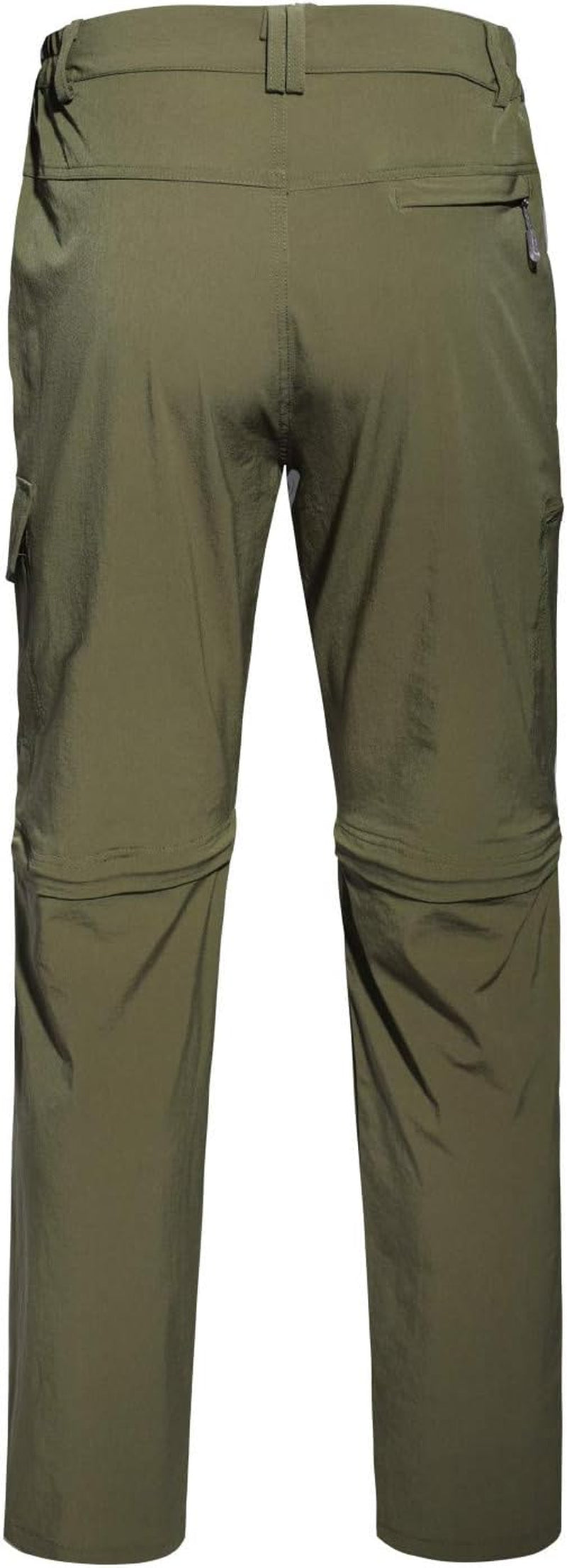 Men Outdoor Quick Dry Lightweight Waterproof Hiking Pants with Belt
