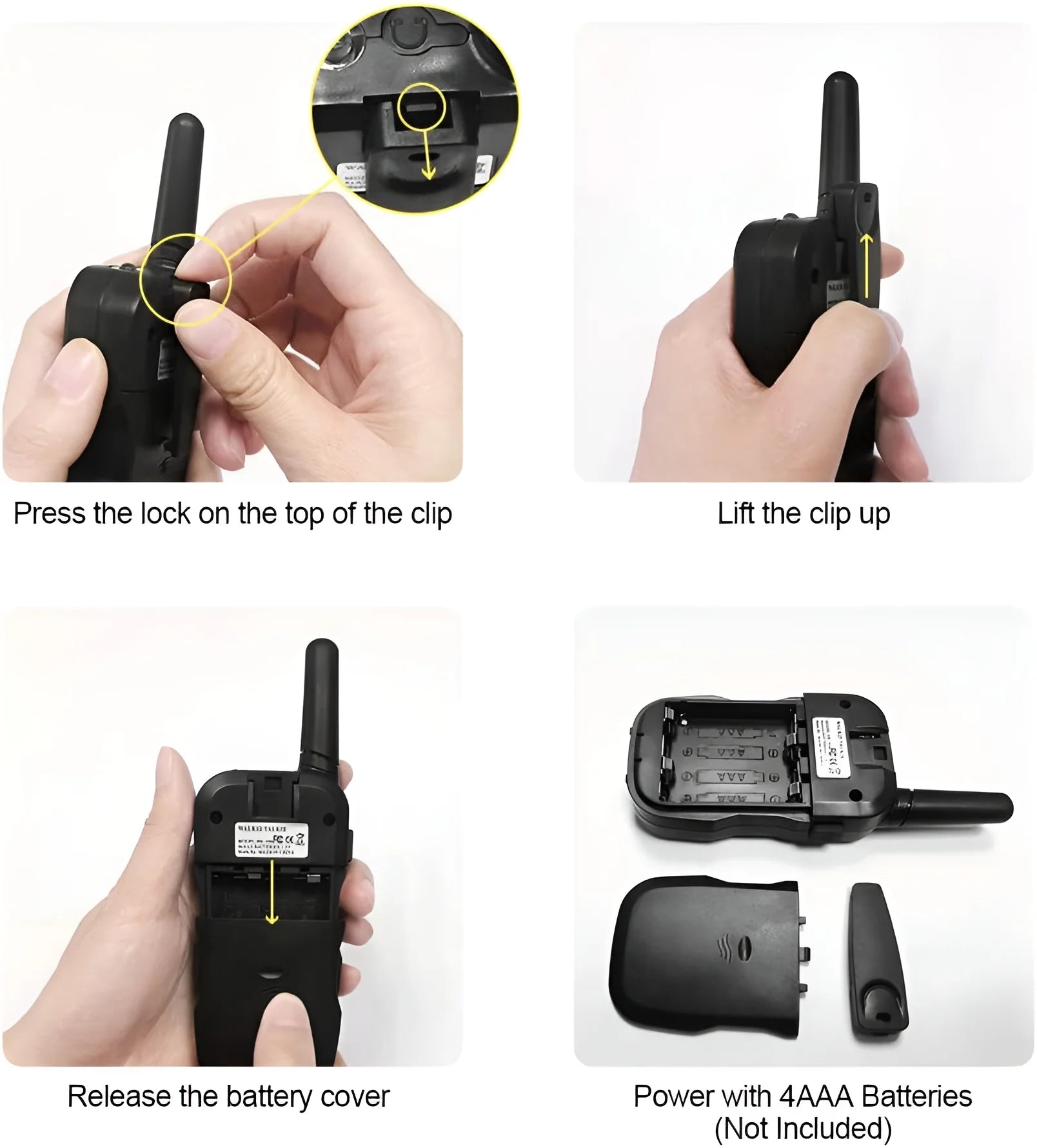 Walkie Talkies for Kids, 3 Pack Kids Walkie Talkies with 2 Way Radio, 3 KM Long Range, Toy for Boy Girl 3-15 Years Old