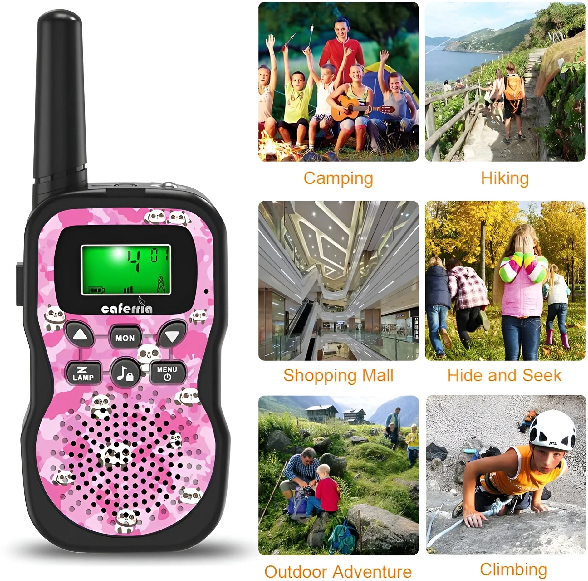 Walkie Talkies for Kids, 3 Pack Kids Walkie Talkies with 2 Way Radio, 3 KM Long Range, Toy for Boy Girl 3-15 Years Old