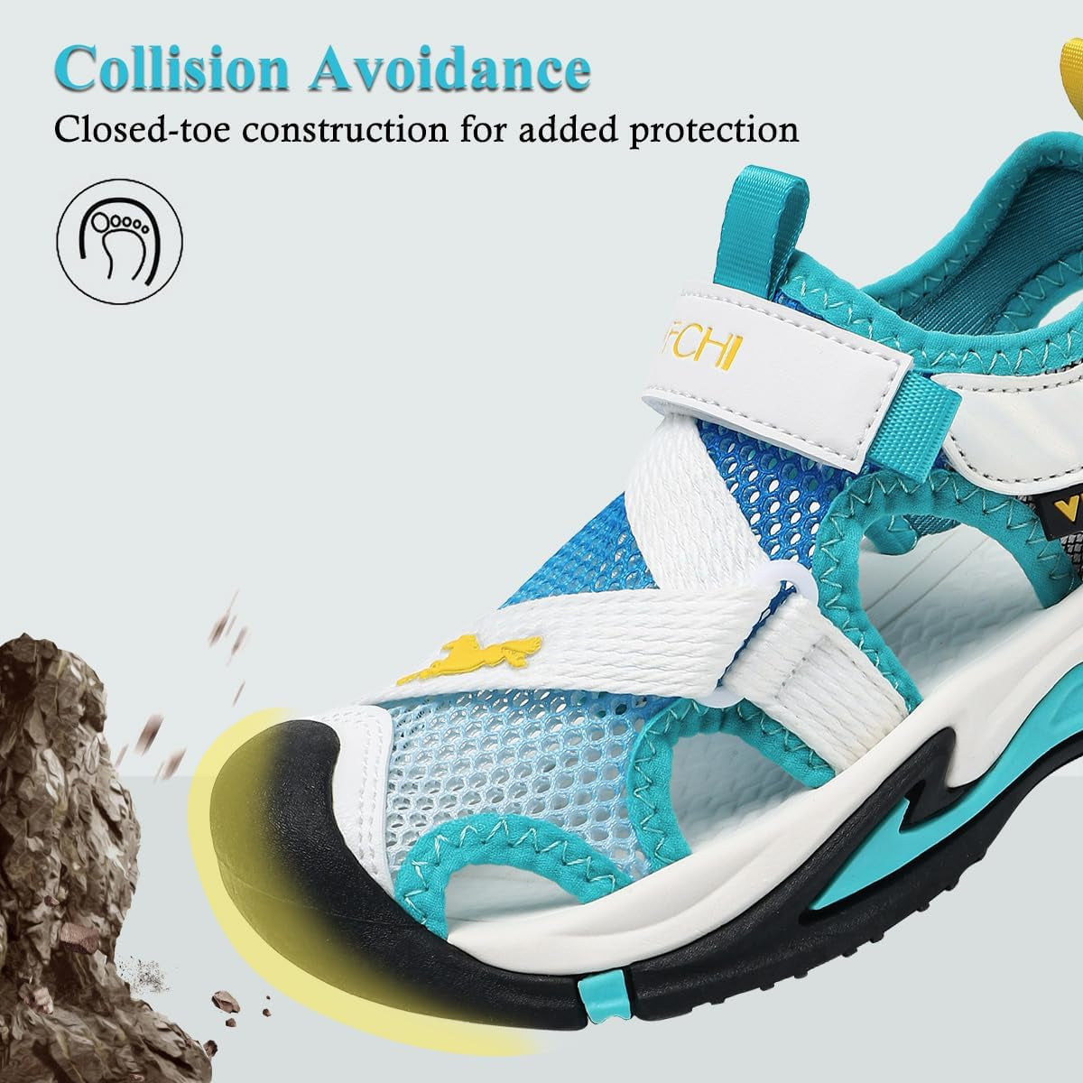 Kids Sandals Boys Outdoor Hiking Sports Sandal Girls Pool Beach Shoes Summer Water Shoe Sneakers