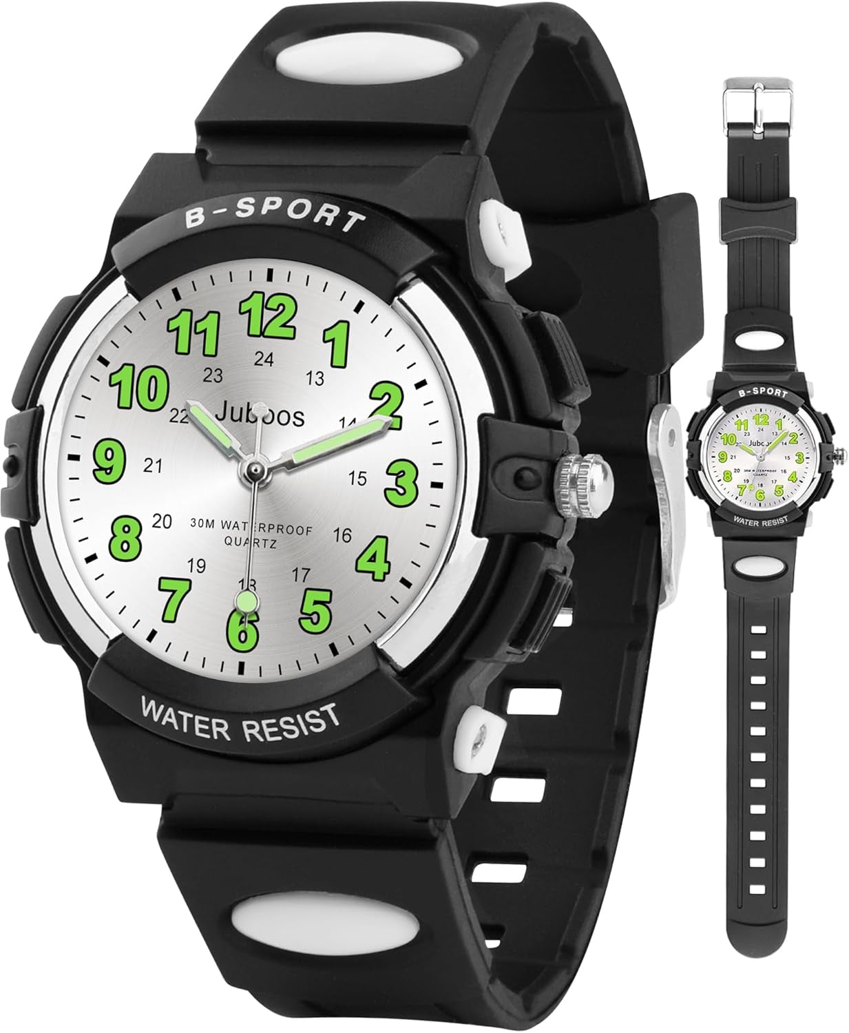 Kids Analog Watch, Childrens Waterproof Quartz Watch for 5-14 Years Old Boys Girls Time Teaching Sports Outdoor Wirstwatch