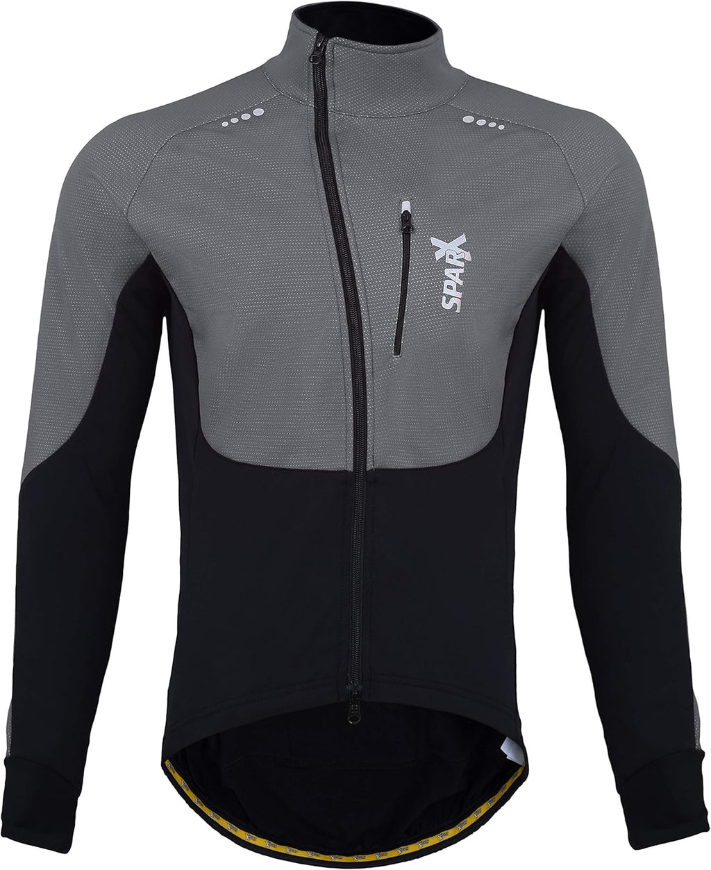 Sparx Performance Winter Cycling Thermal Jacket Bike Windproof High Viz Jersey