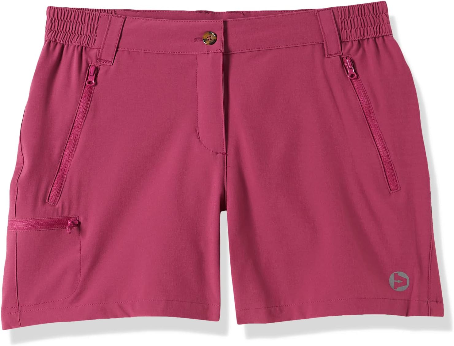 Women'S Hiking Shorts Stretch Lightweight Golf Shorts Quick Dry UPF 50+ 5 Inch Cargo Short for Camping