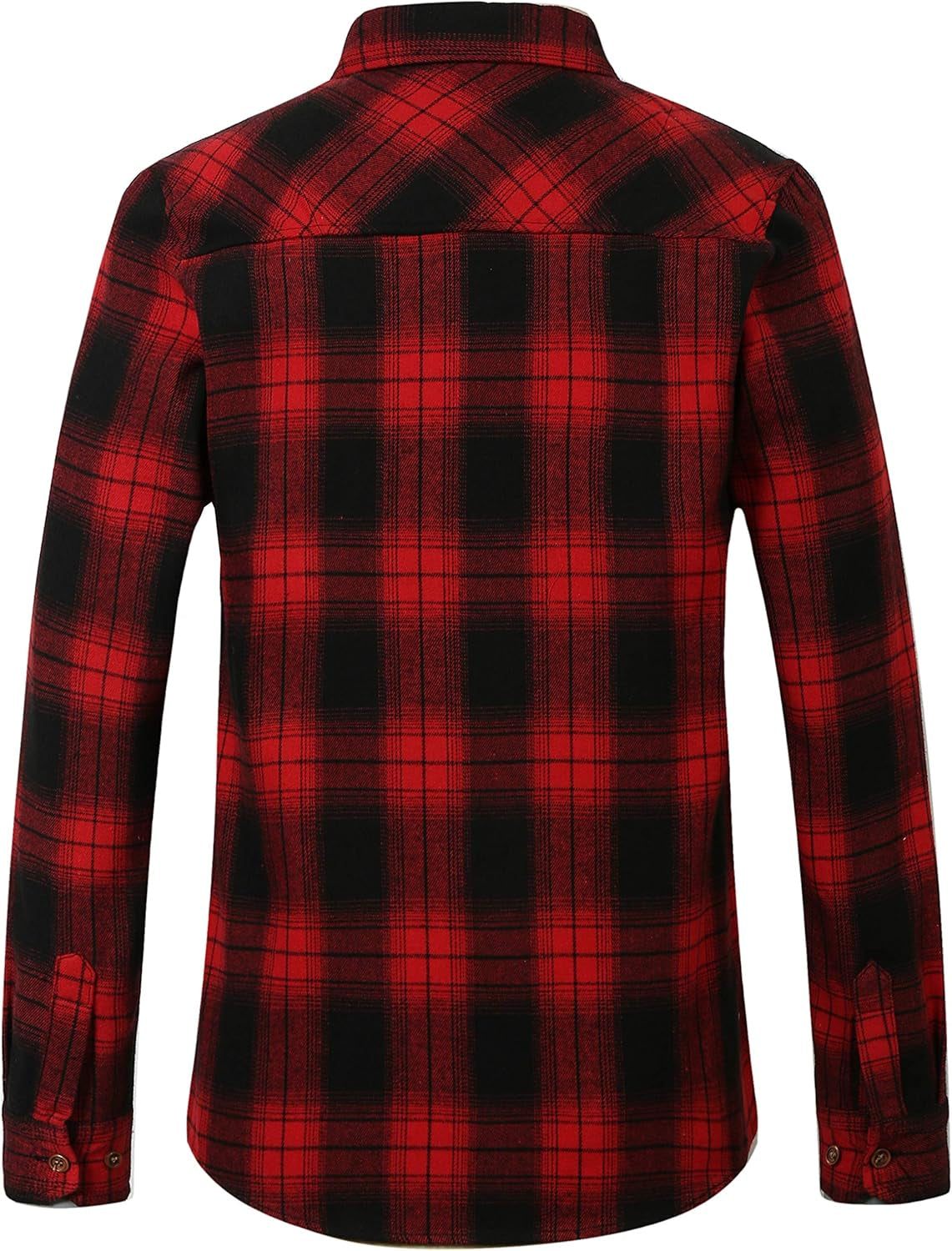 Flannel Shirt for Men, Long Sleeve Button down Shirt Plaid Casual