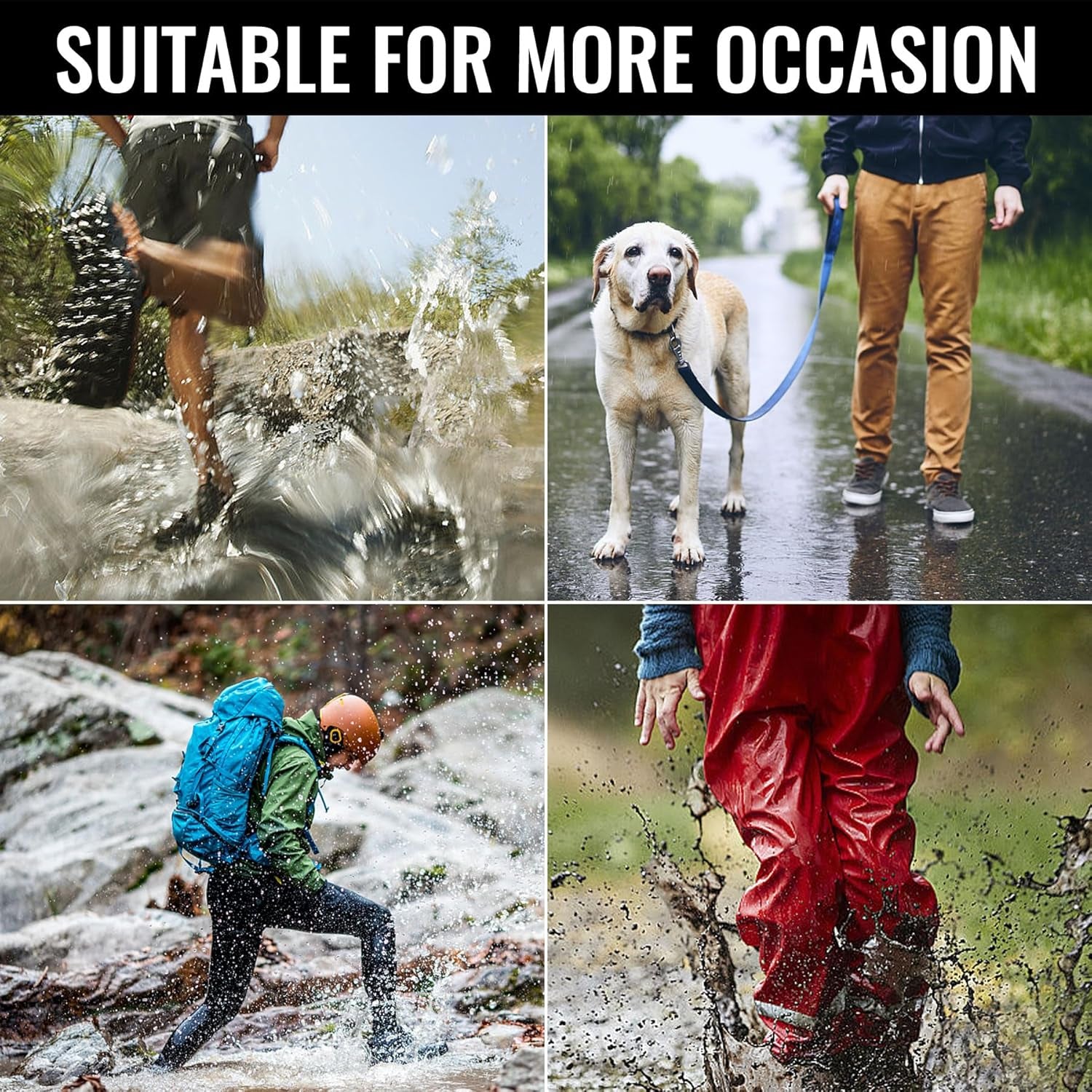 Unisex Waterproof Socks 2.0 - Ultra Thin, Lightweight, Breathable for Sports Outdoor Activities