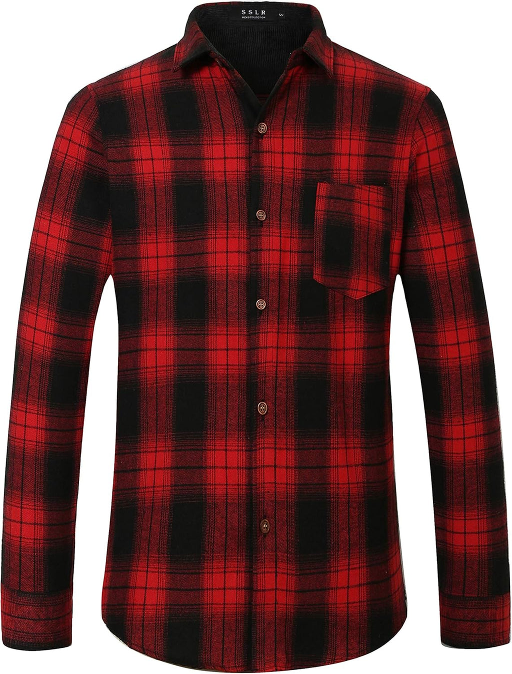 Flannel Shirt for Men, Long Sleeve Button down Shirt Plaid Casual