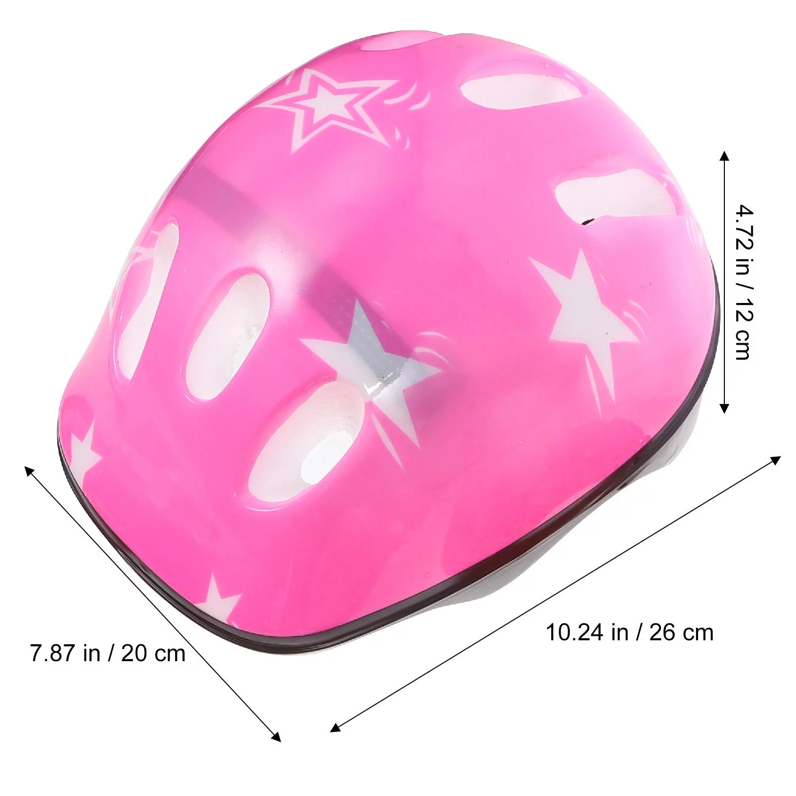 Kids Adjustable Helmet Suitable for Ages 3-14 Years Toddler Boys Girls, Sports Protective Gear Set Knee Elbow Wrist Pads for Bike Skateboard Scooter Rollerblading-Pink