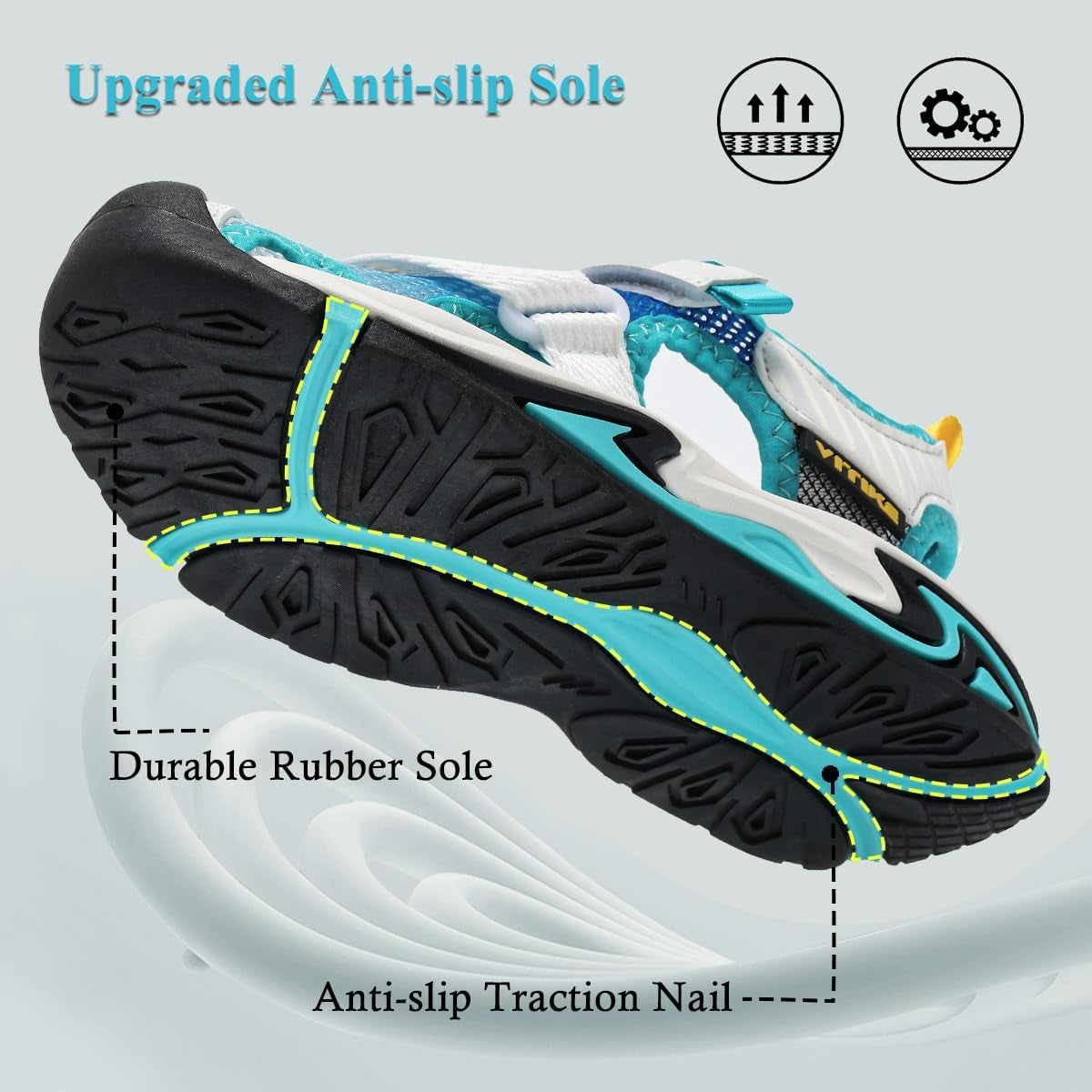 Kids Sandals Boys Outdoor Hiking Sports Sandal Girls Pool Beach Shoes Summer Water Shoe Sneakers
