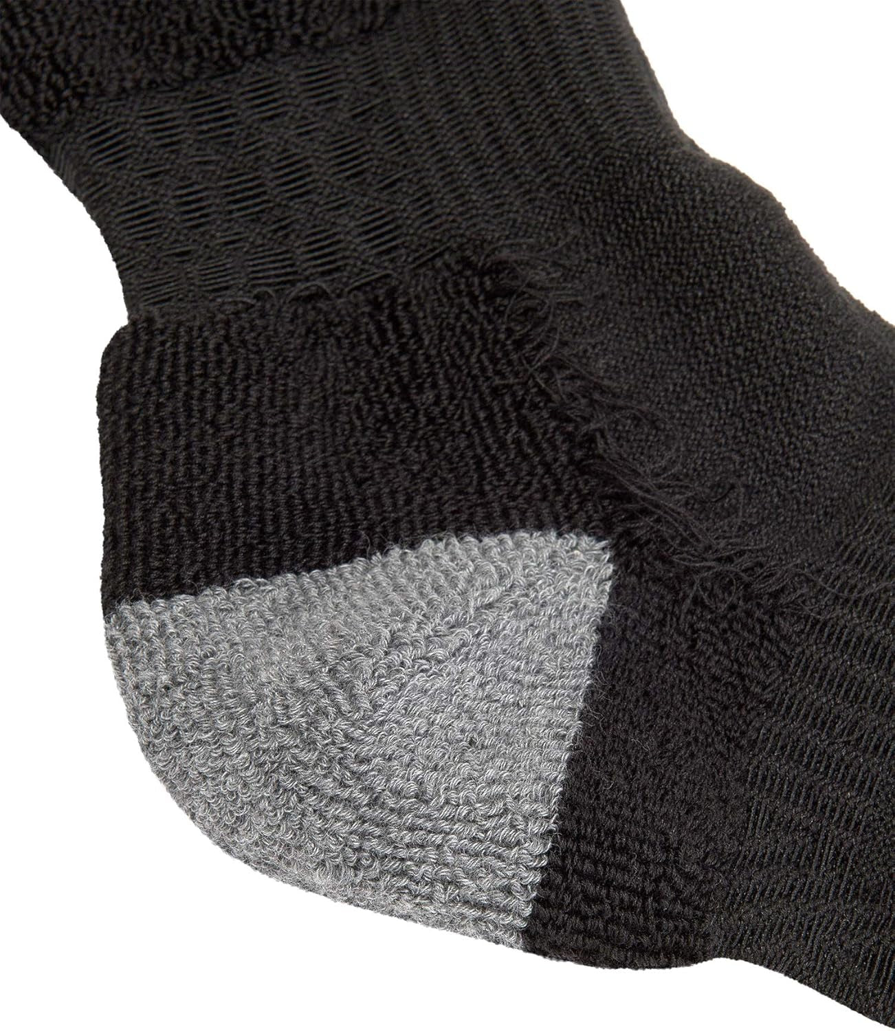 Wide Toe Box for Health Cotton Compression Ankle Socks Athletic Hiking Mesh Quarter Length