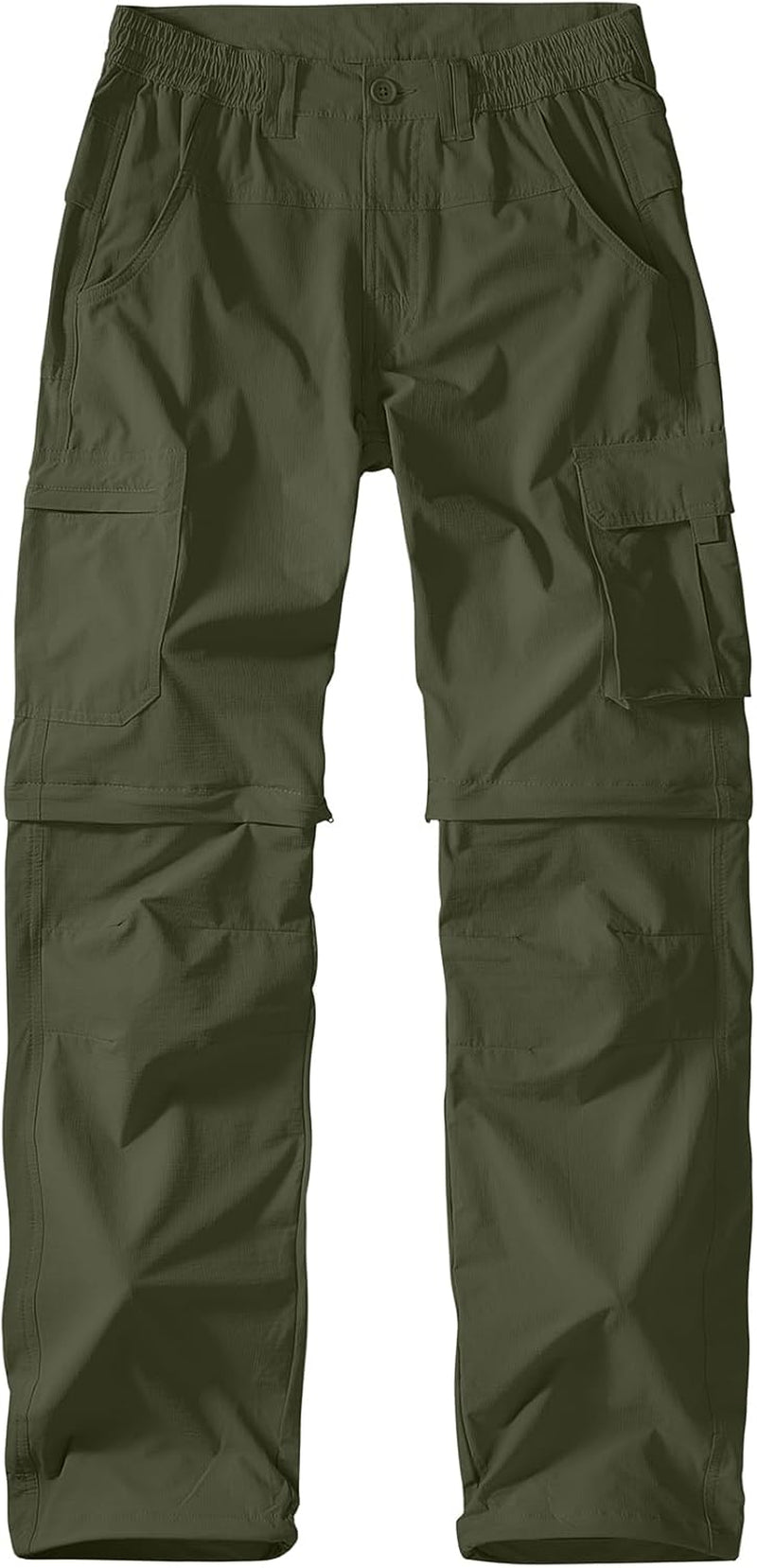Men'S Outdoor Quick Dry Convertible Lightweight Hiking Fishing Zip off Safari Trousers
