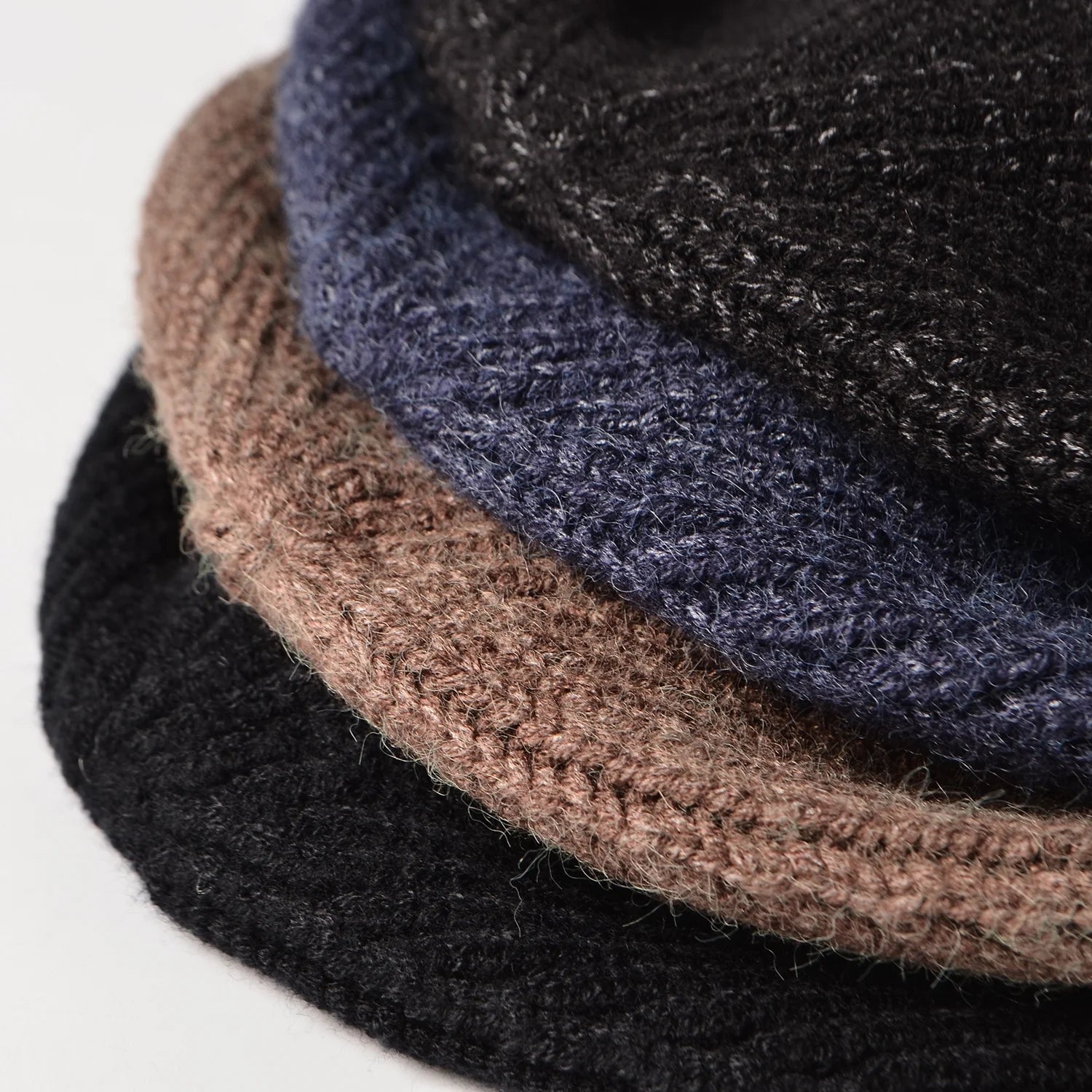 Men Women Knit Hat Winter Warm Stretch Beanie Ear Flaps Cap Outdoor Work Ski