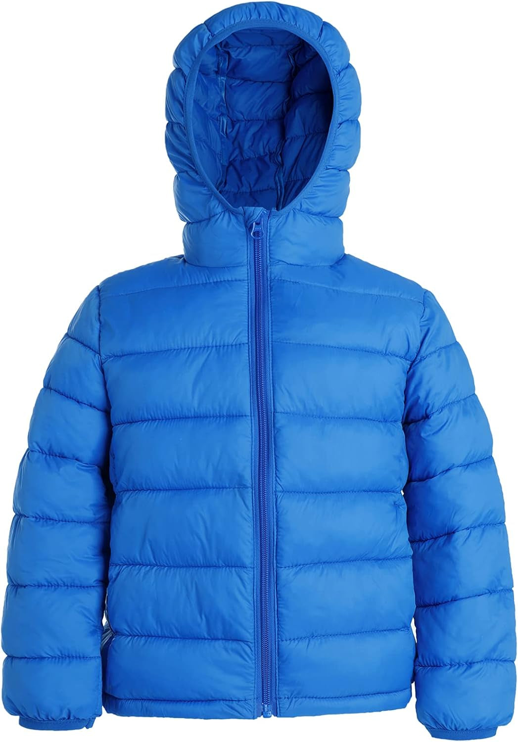 Hooded Puffer Jackets for Boys and Girls – Lightweight and Packable – Autumn and Winter Coat, Warm and Comfy