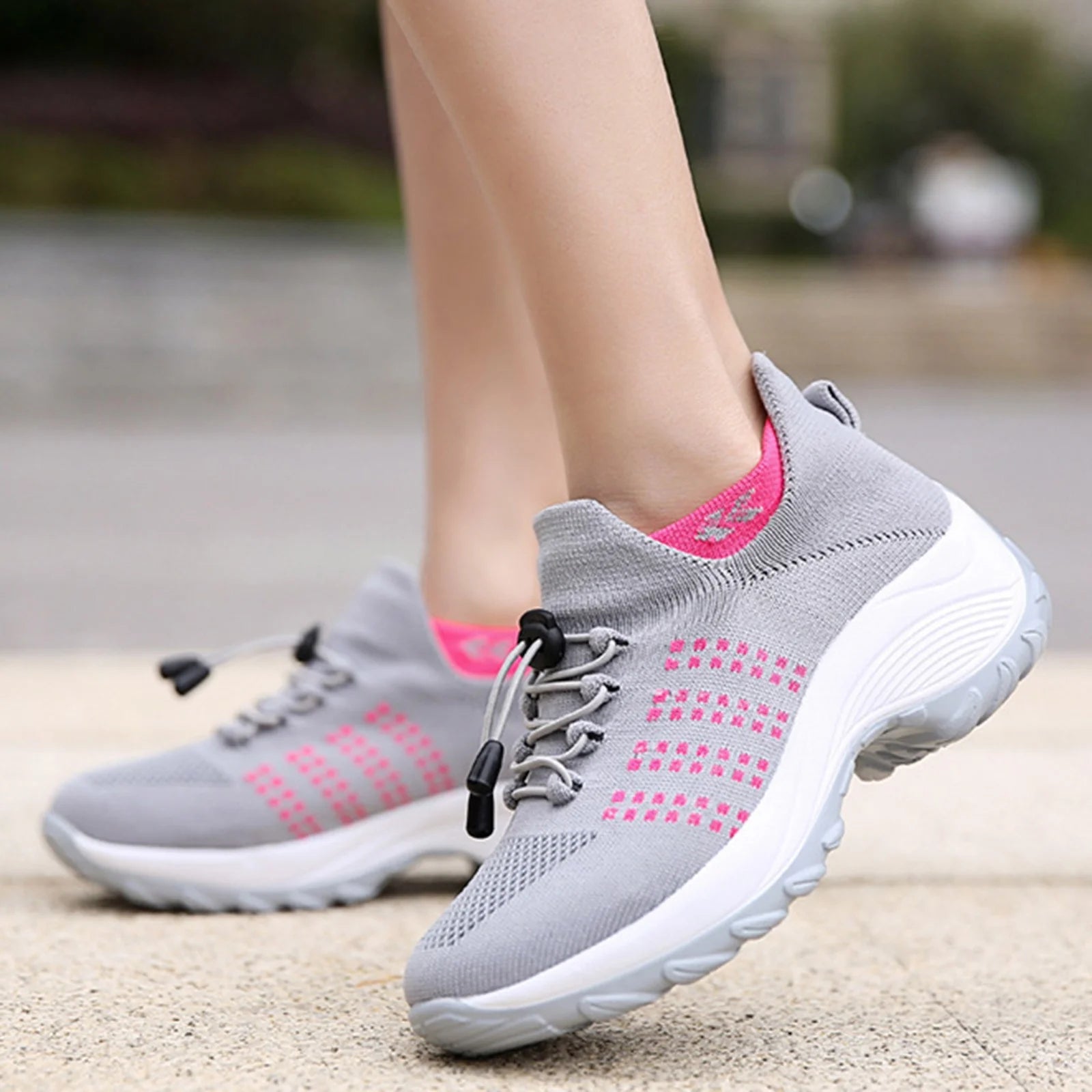 2025 Nurse Work Sneakers - Women'S Stretchable Breathable Shoes for 12Hr Shifts